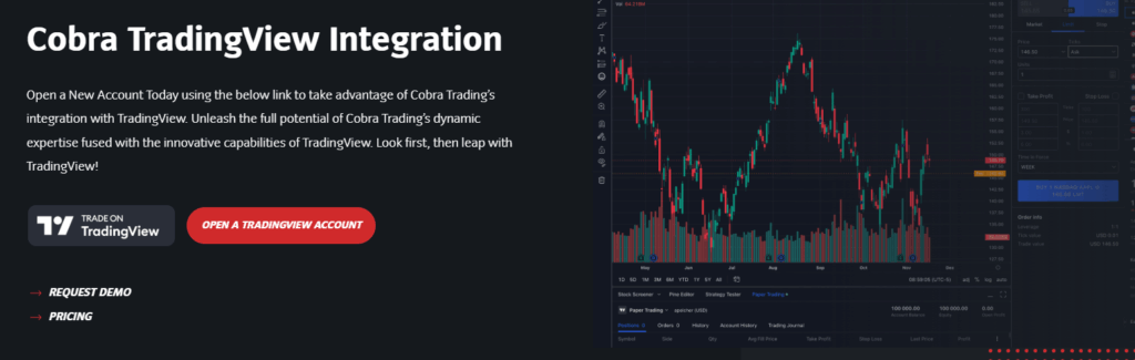 Cobra TradingView Integration