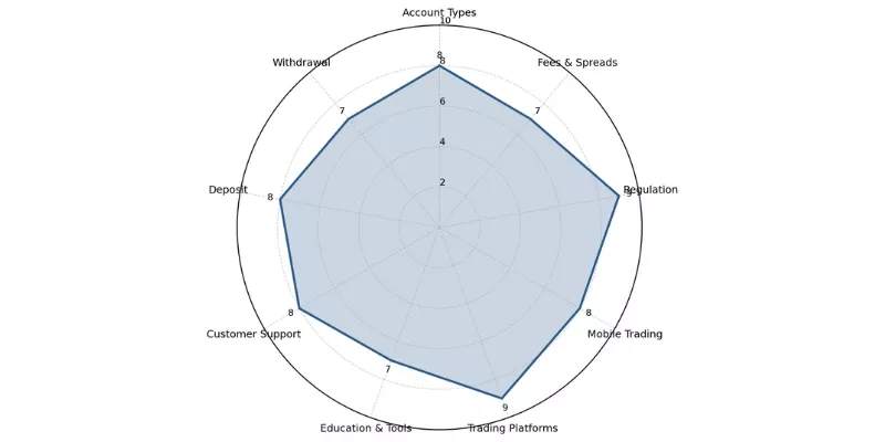 Compass FX Spider Chart