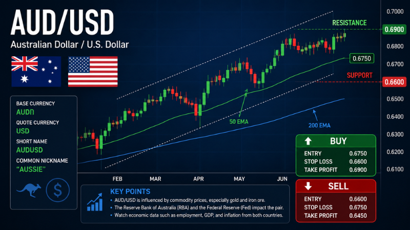 Currency Pairs to Trade for Beginners AUDUSD