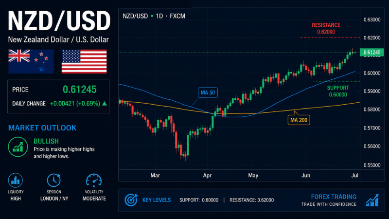 Currency Pairs to Trade for Beginners NZDUSD