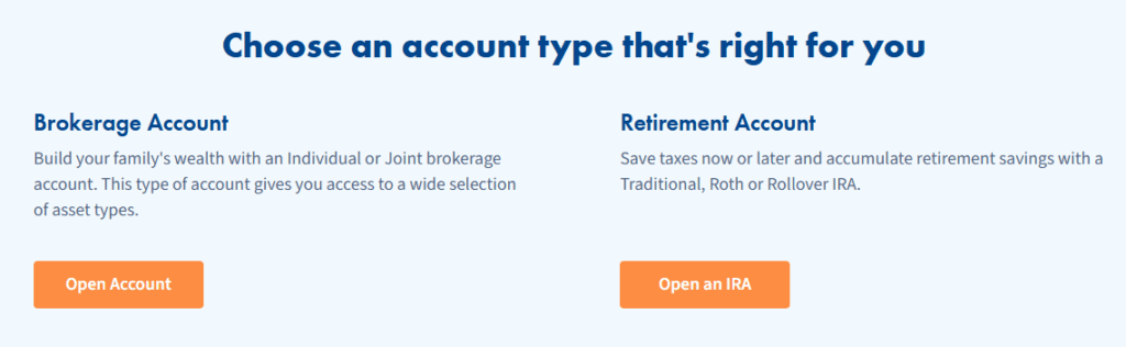 Firstrade Account Types