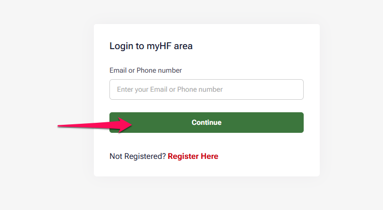 How to make an HFM Minimum Deposit step 2