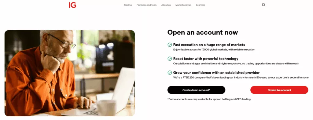 IG CBUAE Regulated Forex Brokers