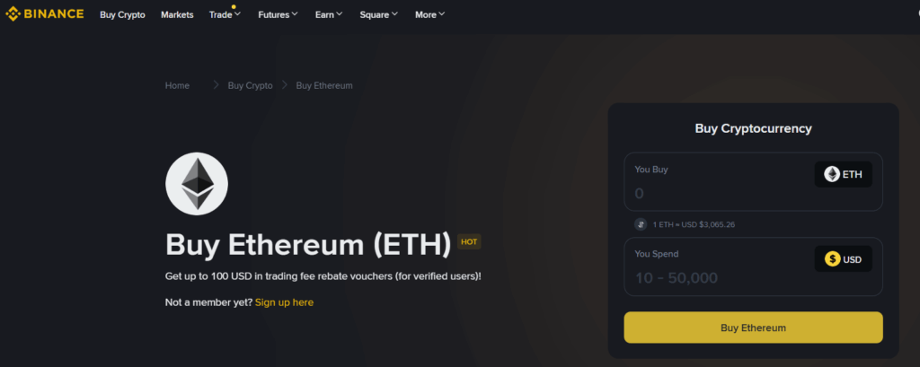 Binance Ethereum Trading Platforms