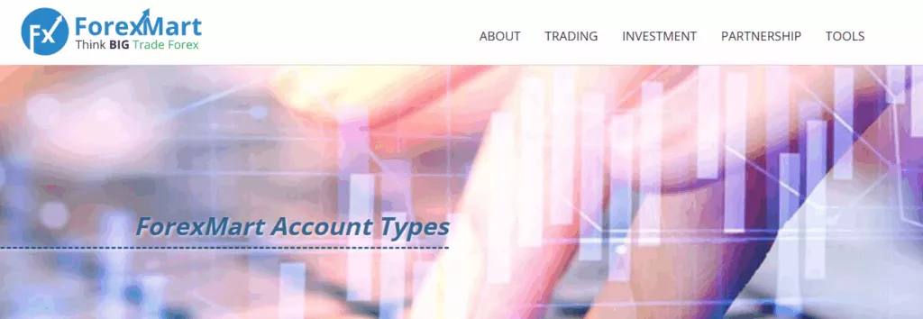 ForexMart Accounts&nbsp; &nbsp;