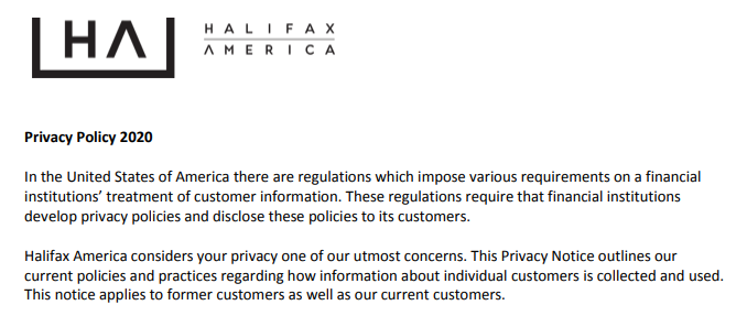Halifax America Safety and Security