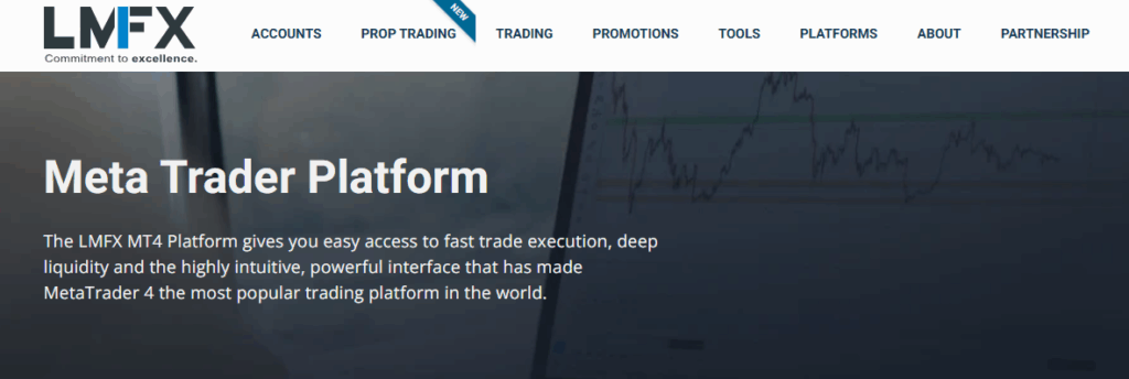 LMFX MetaTrader 4 Desktop