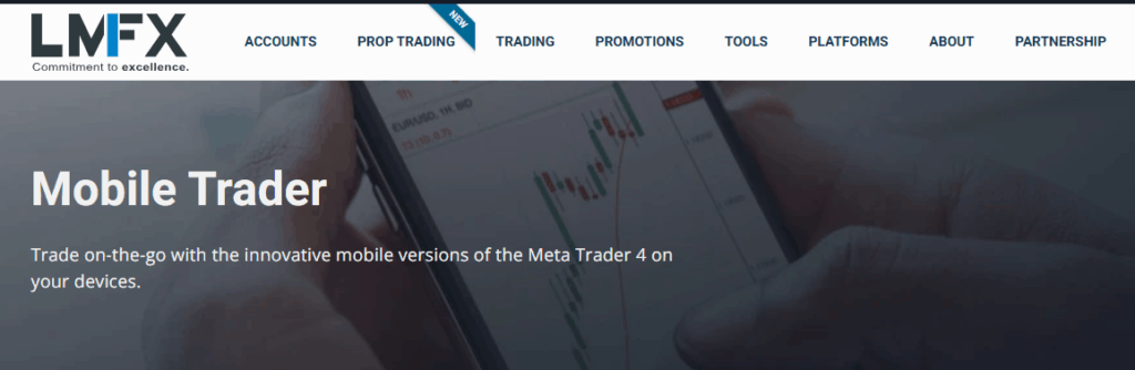 LMFX Mobile Trading