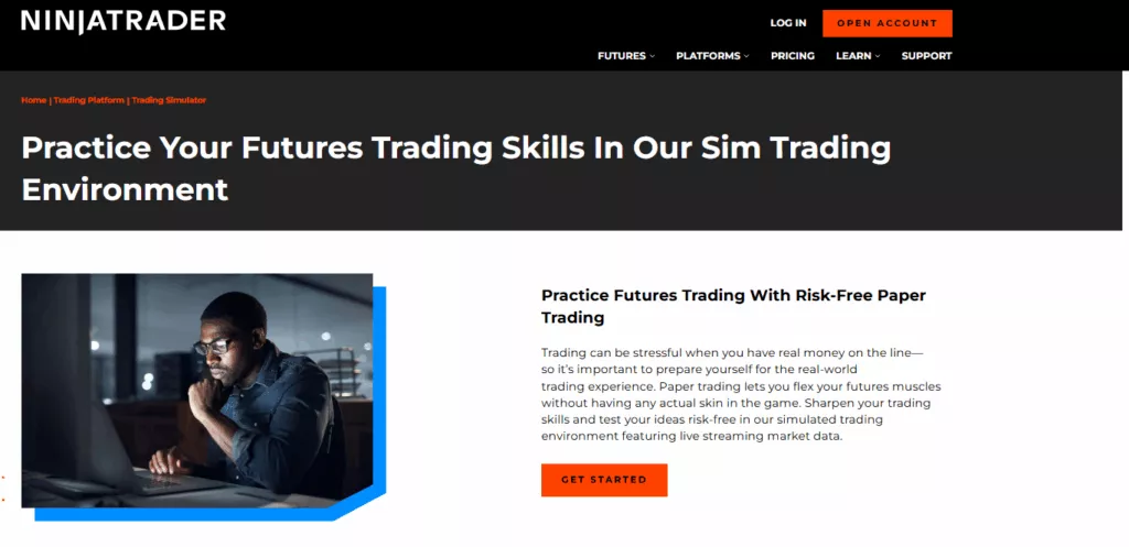 NinjaTrader (Simulator Free Mode)