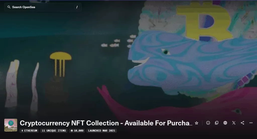 OpenSea NFT Cryptocurrency