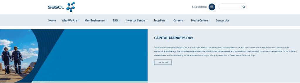 Sasol Limited (SOL) Undervalued Shares on JSE