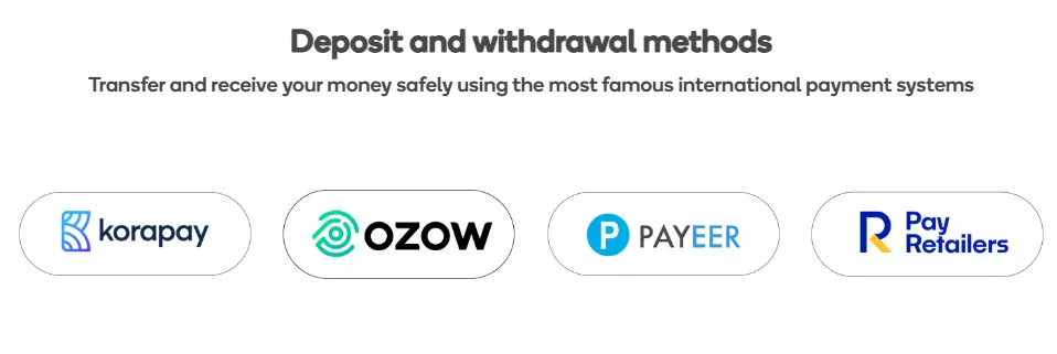 TNFX Deposits and Withdrawals