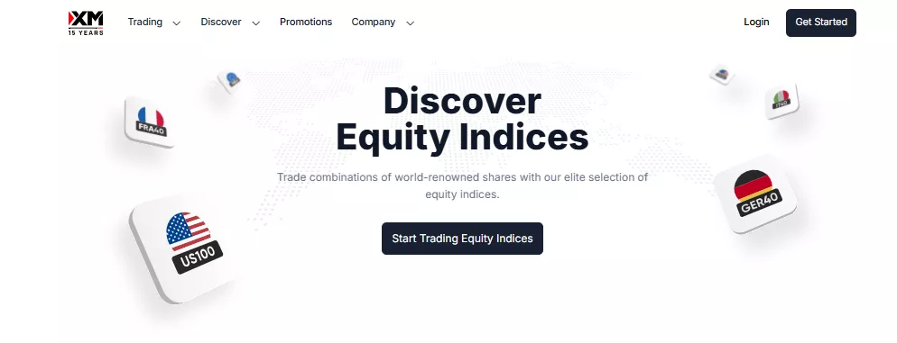XM Trading Indices