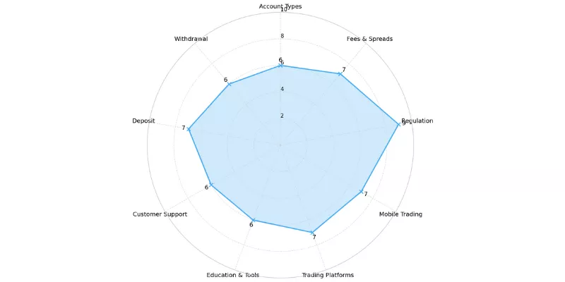 flatexDEGIRO Spider Chart