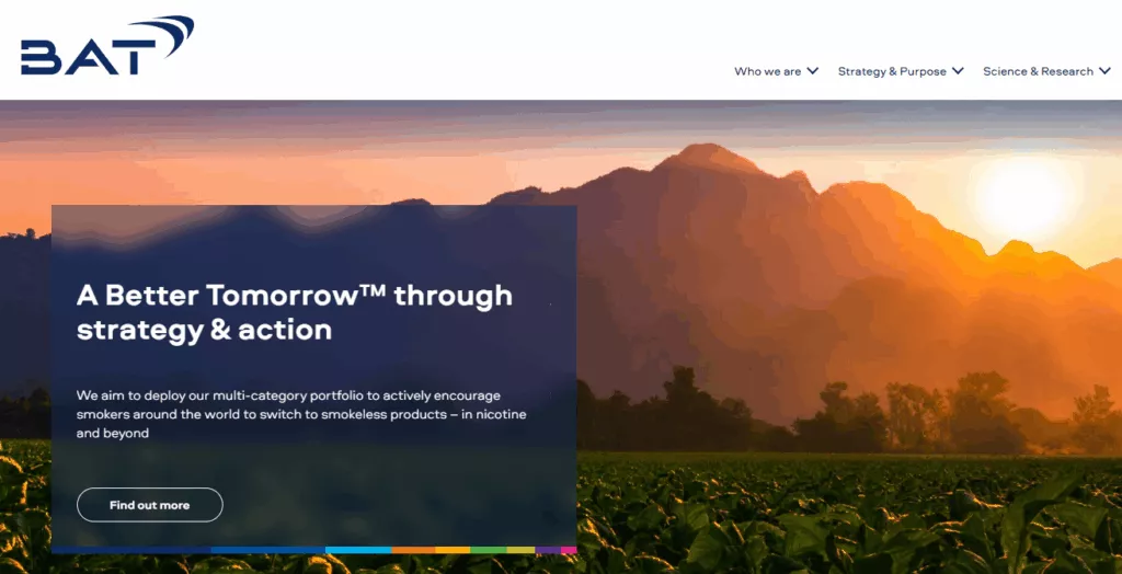 BRITISH AMERICAN TOBACCO PLC