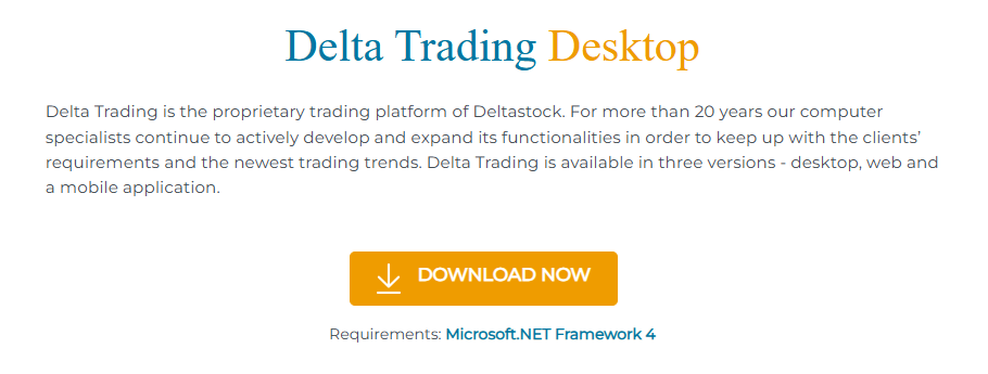 Delta Trading Platform Delta Trading Platform