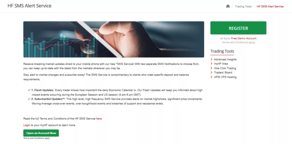 HFM Trading Alerts and Signals