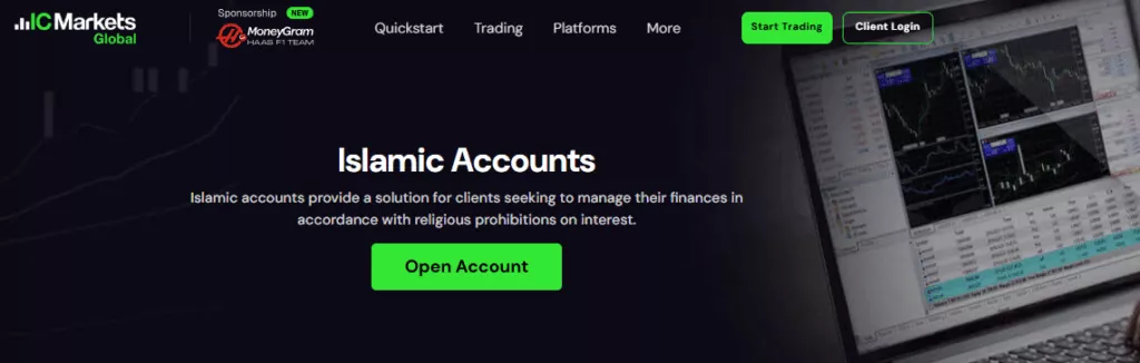 IC Markets Islamic Trading Platforms