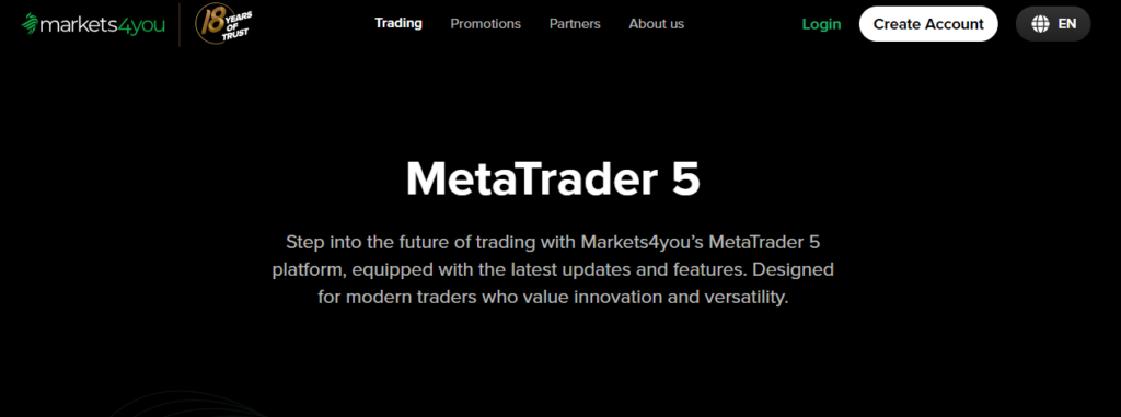 MetaTrader 5 (MT5)
