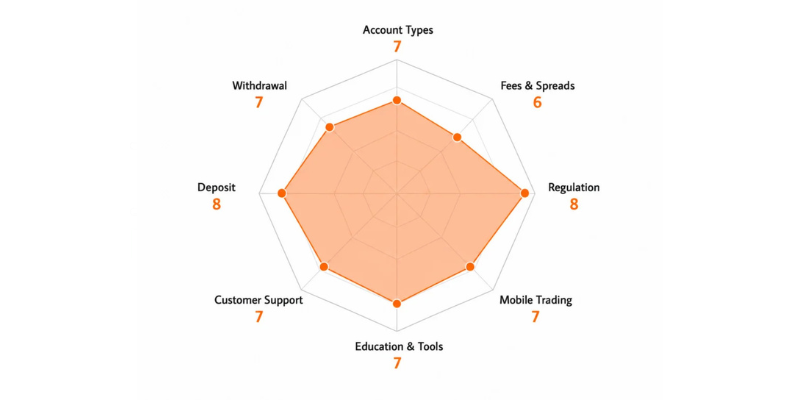 Phillip Nova Spider Chart