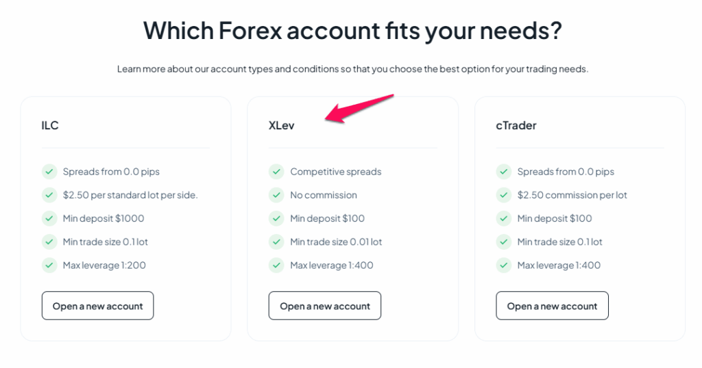 XLev Account