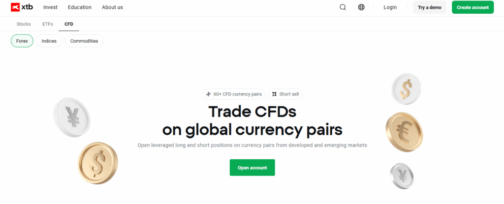 XTB Day Trading Forex Brokers