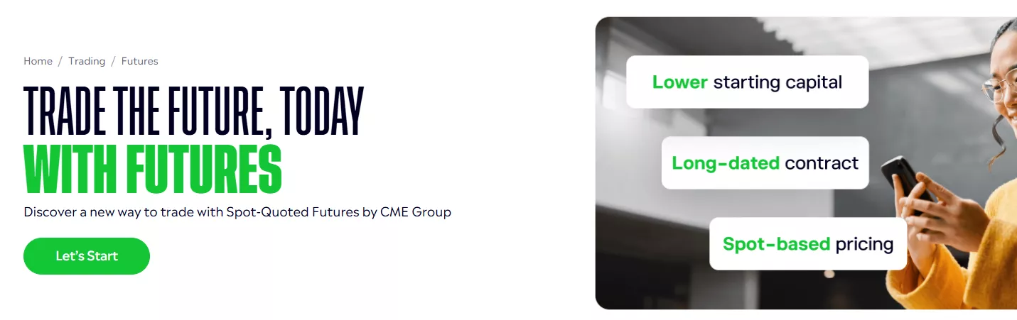 eToro Low Margin Futures Brokers