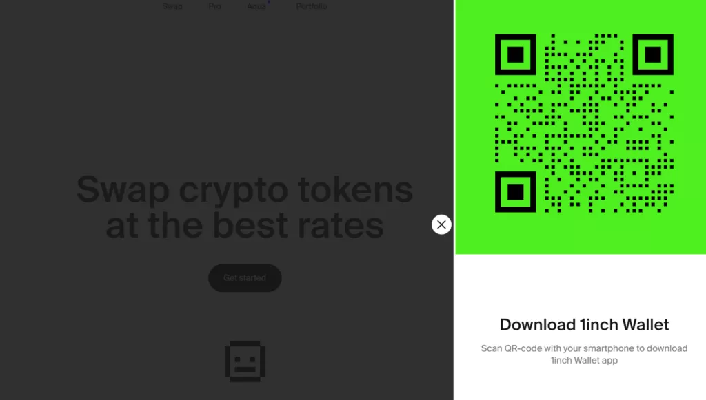 1Inch mobile app