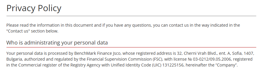 BenchMark Finance, Safe or scam