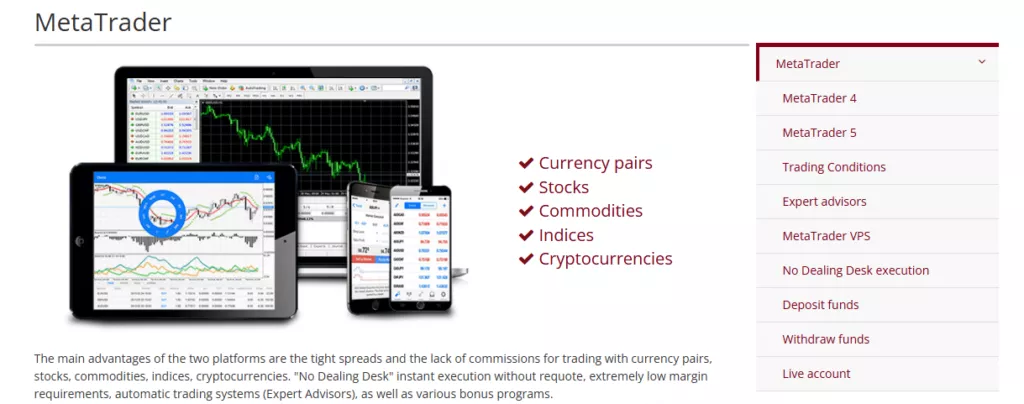 Benchmark Finance Trading platforms