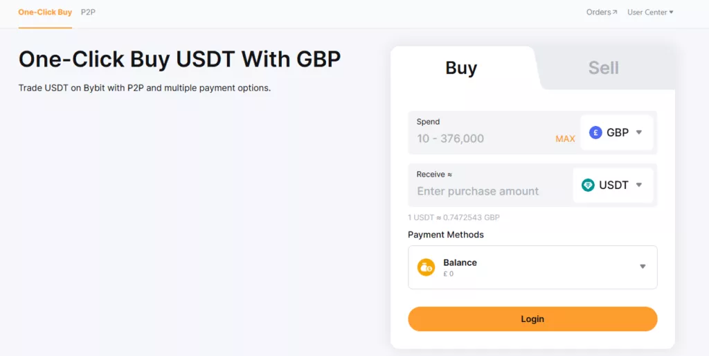 Bybit features and assets offered
