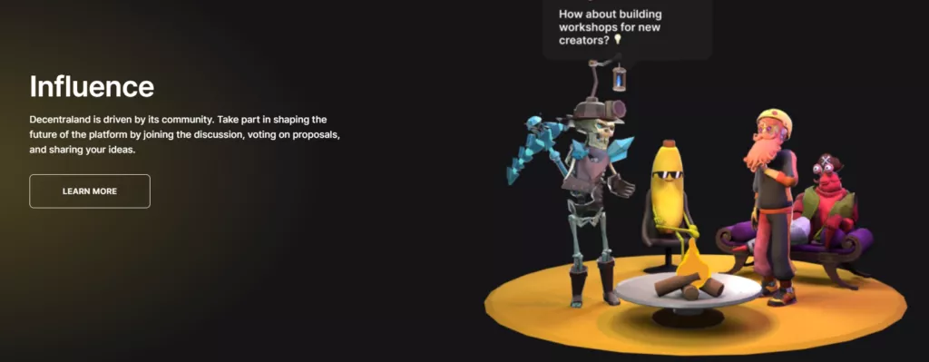 Decentraland Influence