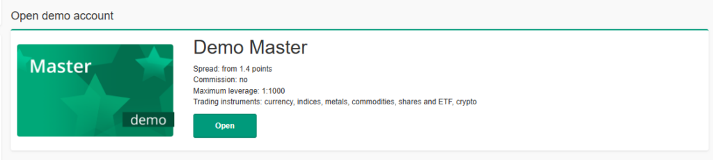 NPBFX Demo Account