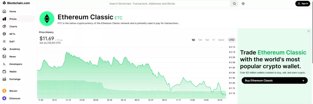 Ethereum Classic Account