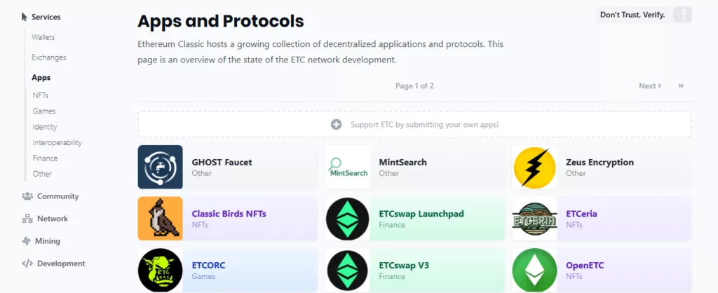 Ethereum Classic&nbsp;mobile app