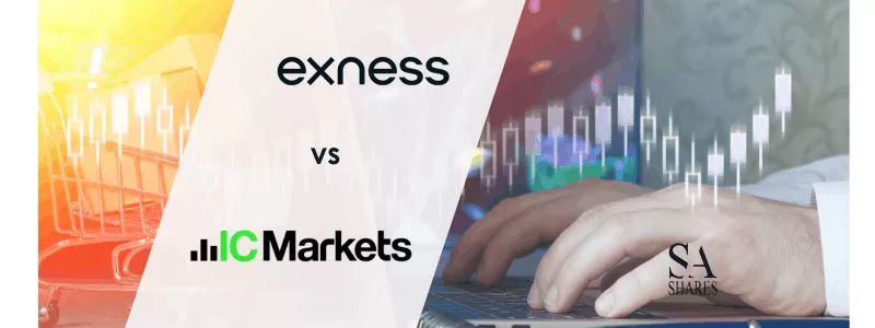 Exness vs IC Markets Main Banner Image