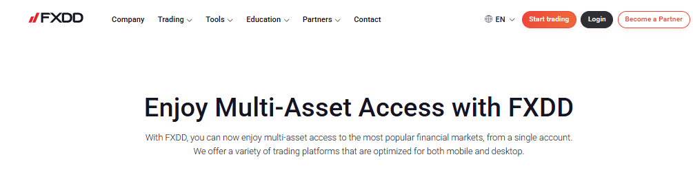 FXDD Markets