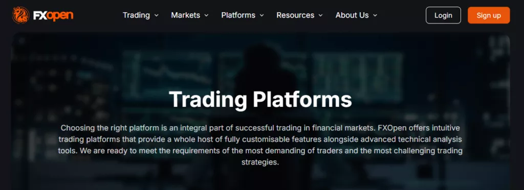 FXOpen Trading Platforms