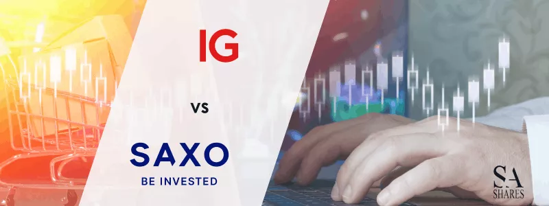 IG vs Saxo Bank - Main Banner Image