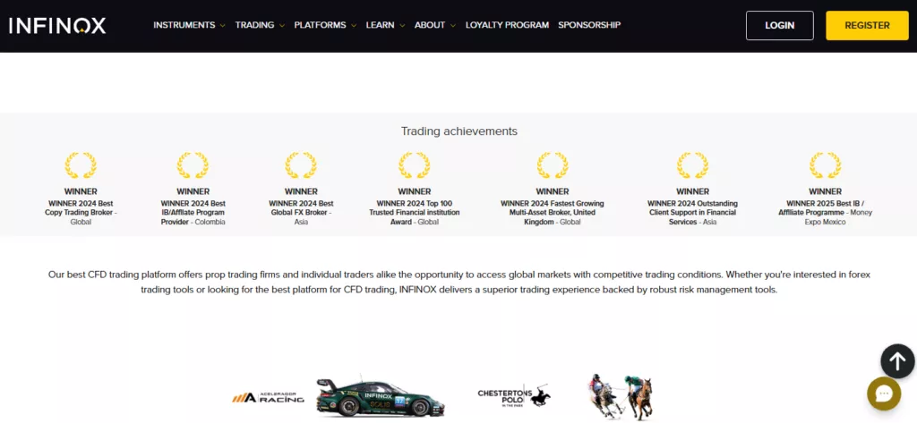 Infinox Awards Infinox Awards