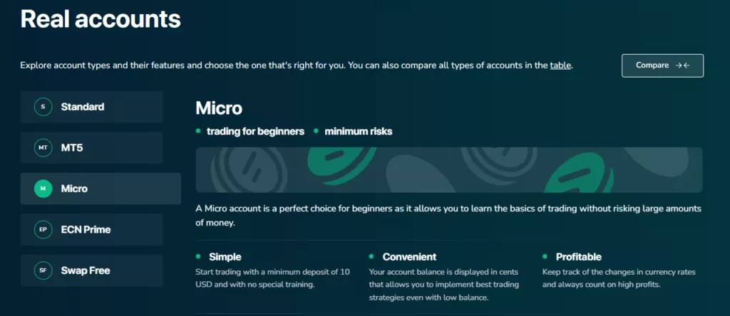 Micro Account