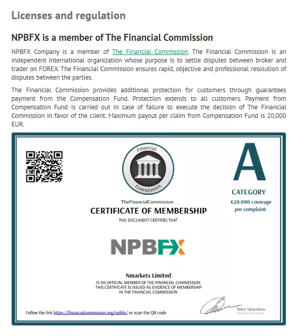 NPBFX Safety and Security