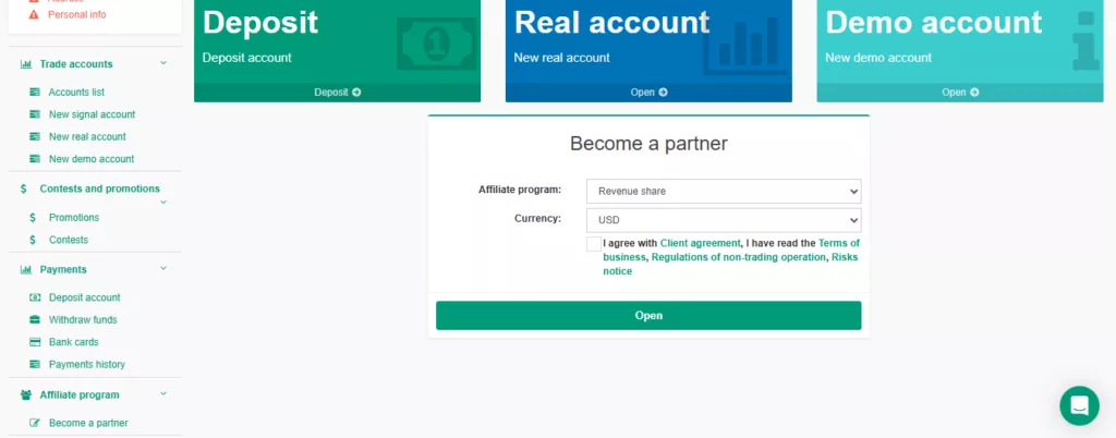 NPBFX affiliate program