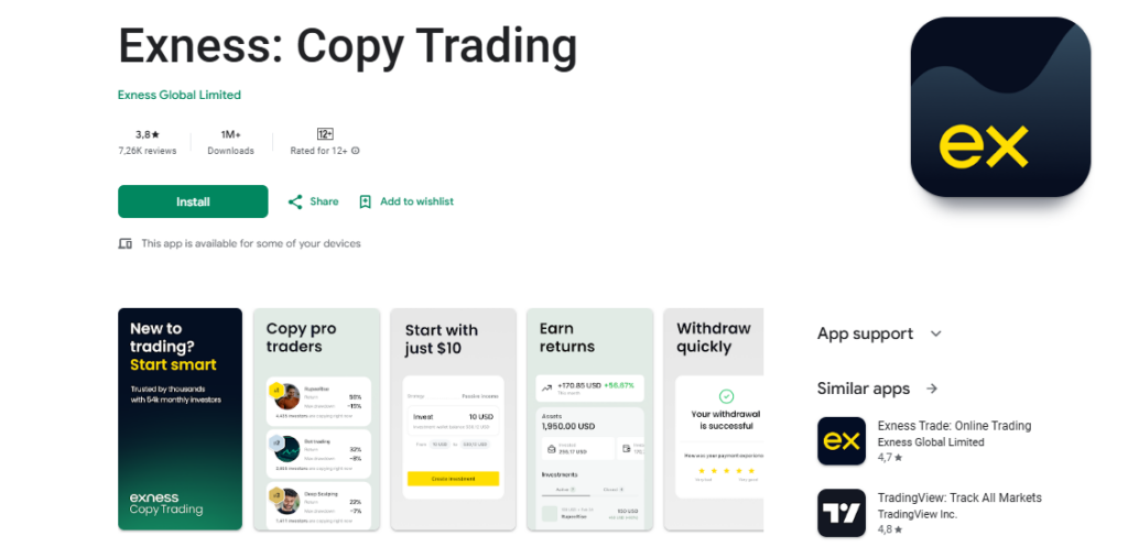 Social Trading with Exness Social Trading with Exness
