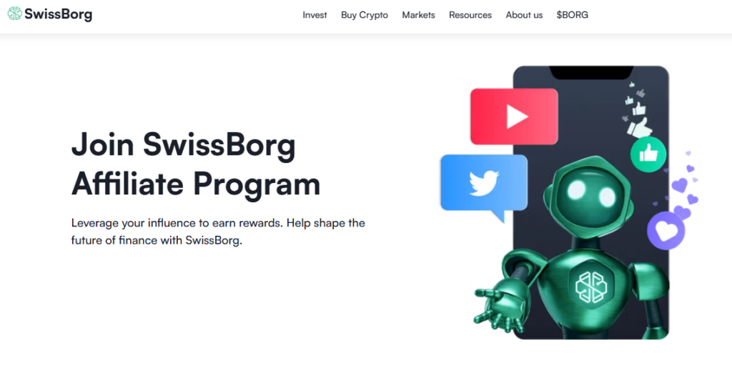 SwissBorg Affiliate Program &mdash; What It Is