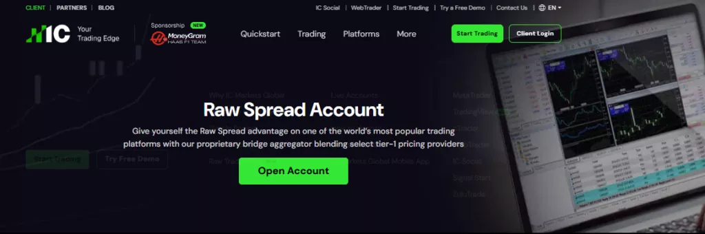 IC Markets Raw Spread