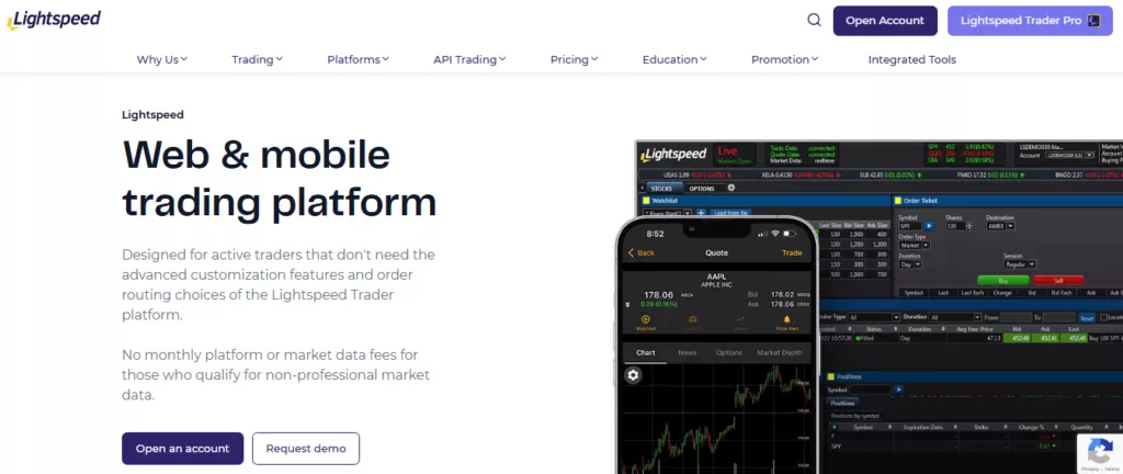 Lightspeed Web and Mobile