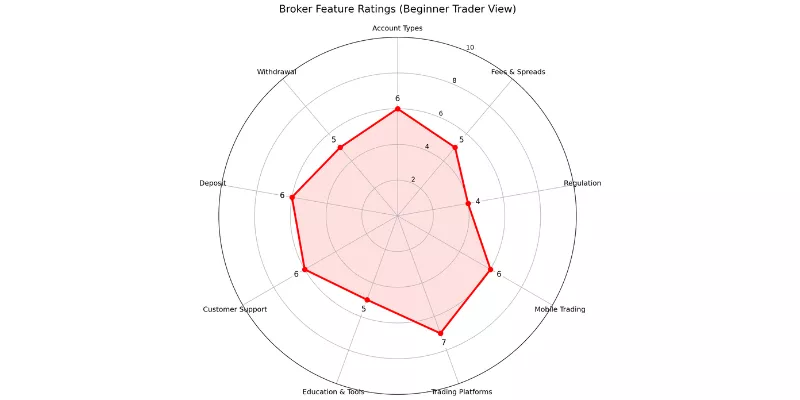 &nbsp;MGL Forex spider chart