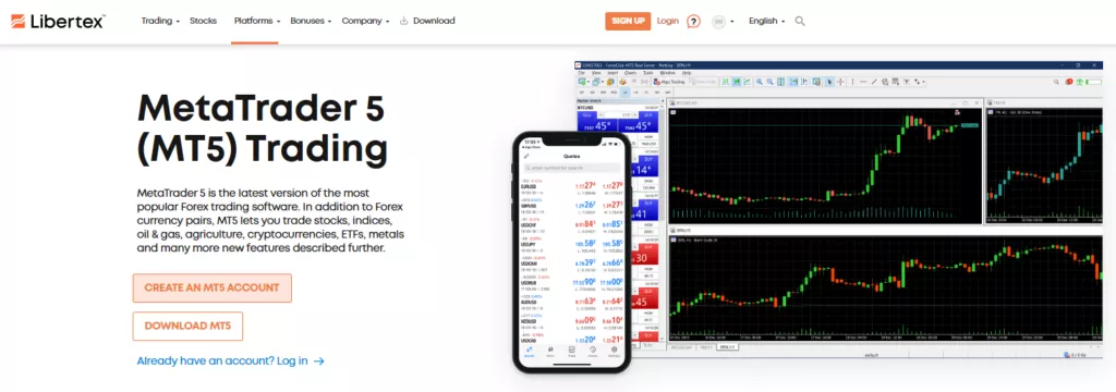 Libertex MetaTrader5 (MT5)