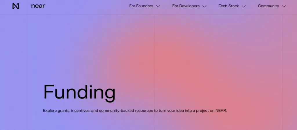 NEAR Funding&nbsp;